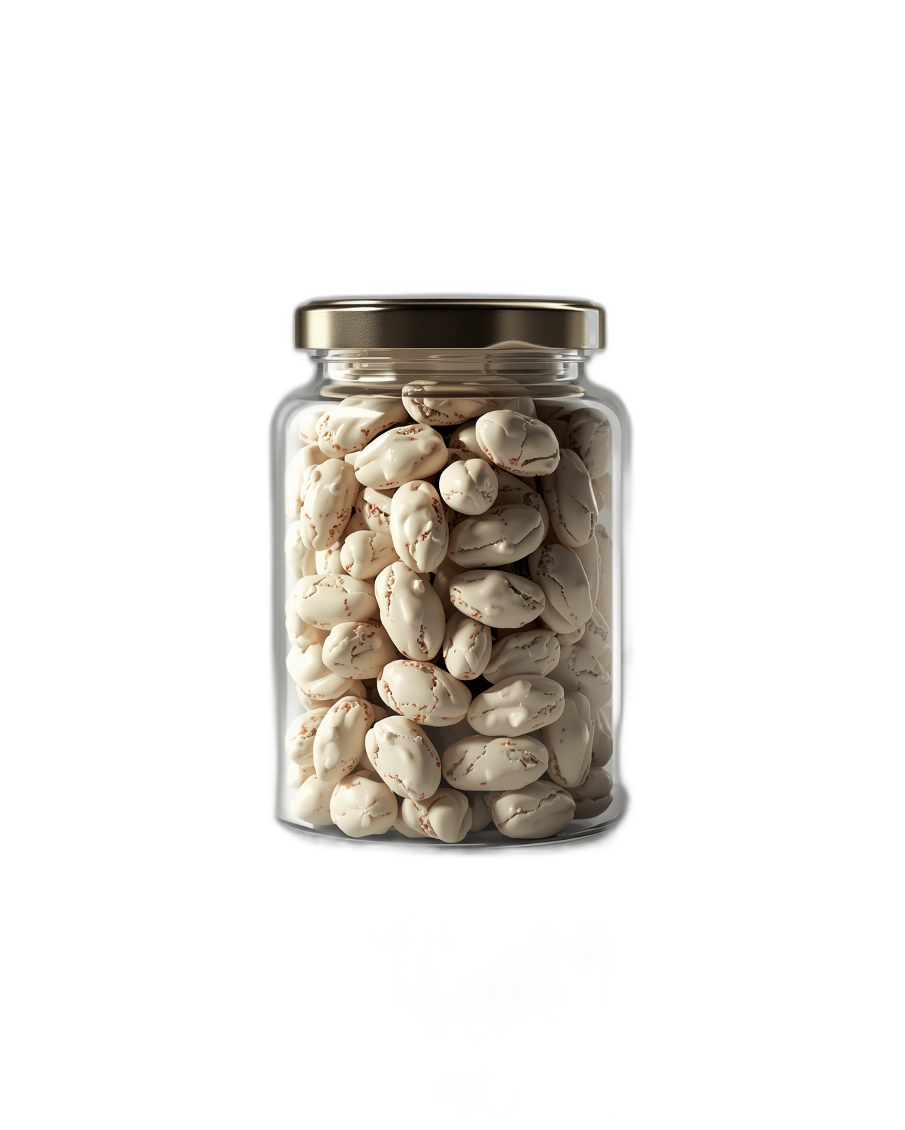 white chocolate with almond