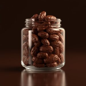 caramel flavour with almond