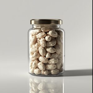 white chocolate with hazelnut