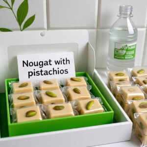 nougat with pistachios